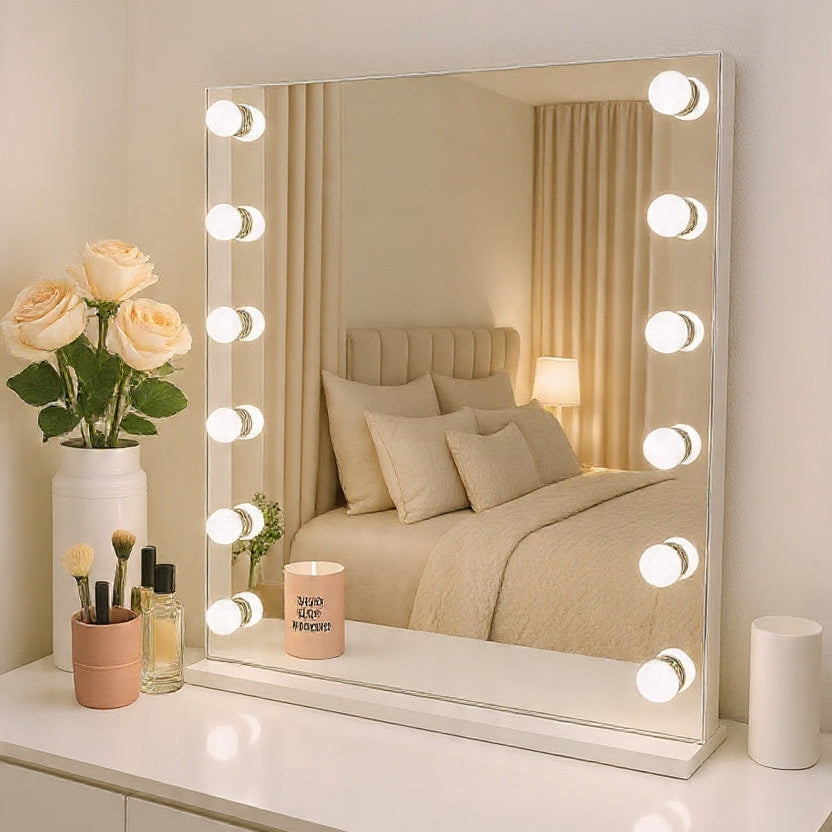 LED Vanity Mirror with Bulb Lights
